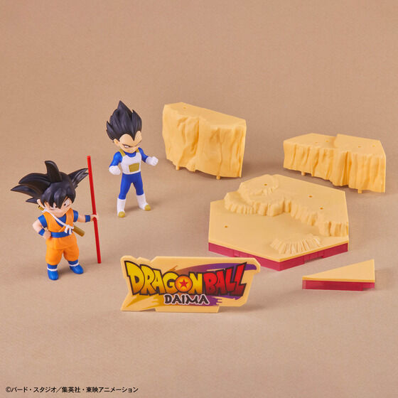 ドラゴンボールDAIMA プラモデル 孫悟空 (ミニ) & ベジータ (ミニ)