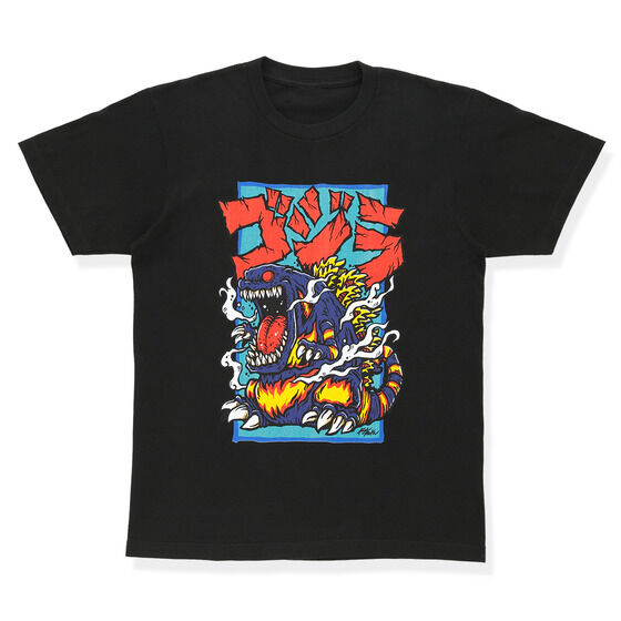 GODZILLA VINYL ARTxKAGEMARU DESIGNS/ART TEE]SW(1995)