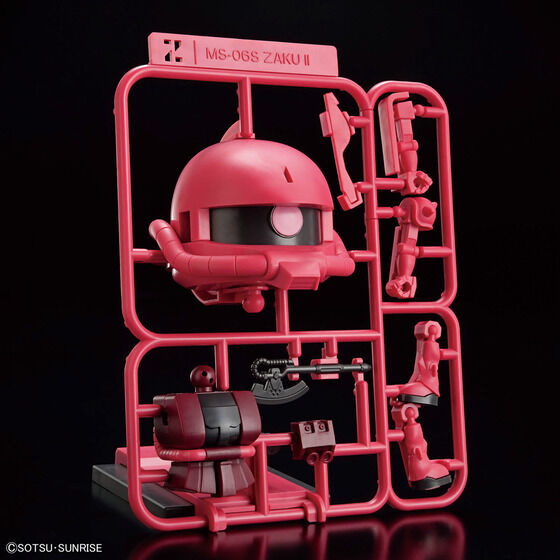 1/1 シャアザクくんDXセット(ランナーVer.再現パーツ付き)