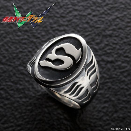 仮面ライダーW 仮面ライダースカル silver925 マークリング | j