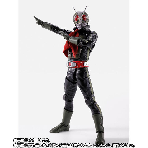 S.H.Figuarts（真骨彫製法） 仮面ライダー2号／一文字隼人（仮面