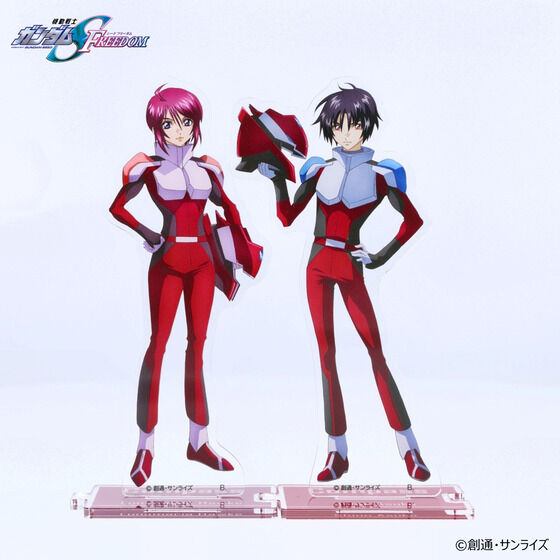 機動戦士ガンダムSEED FREEDOM つながるアクリルスタンド　4種セット 機動戦士ガンダムSEED FREEDOM つながるアクリルスタンド