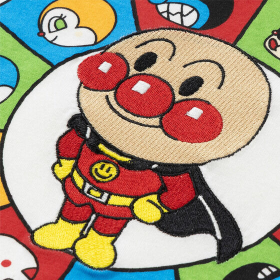 袖取り外し刺繍アンパンマン横顔長袖Tシャツ | それいけ