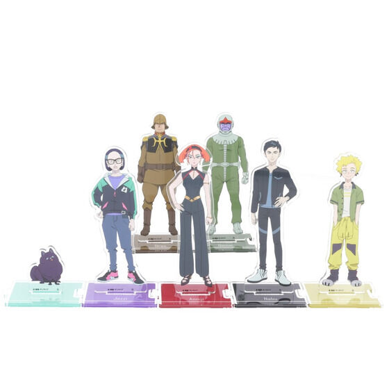 映画　機動戦士Gundam GQuuuuuuX アクリルスタンド　コンプリート 楽天市場】機動戦士Gundam GQuuuuuuX ジークアクス アクリル