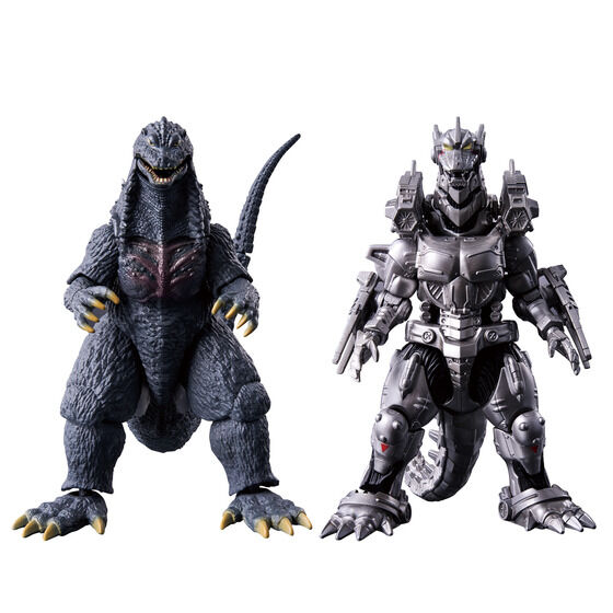 ゴジラアクションフィギュア ゴジラ(2003)  × ３式機龍〈改〉重武装型 バトルセット