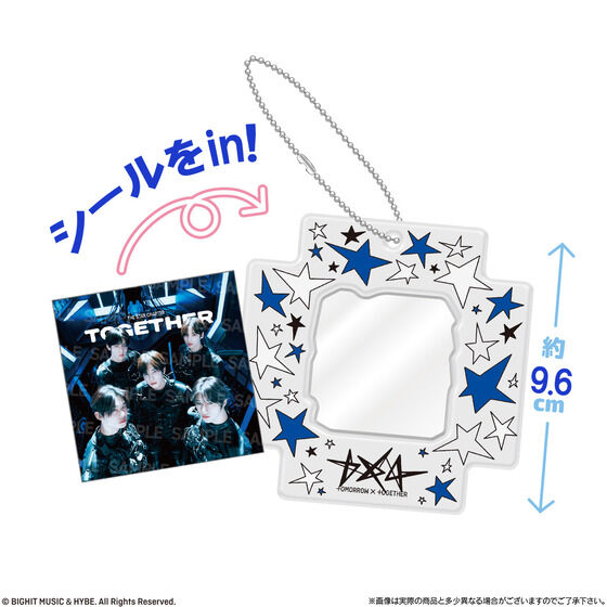 TOMORROW X TOGETHER Visual Square Photo Seal with Case(12��)