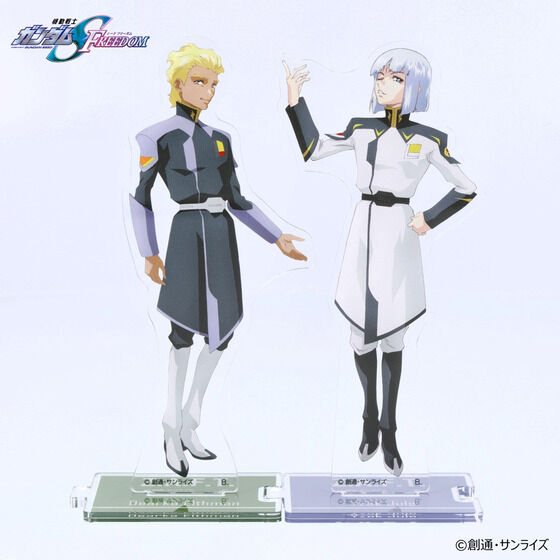 ガンダムSEED FREEDOM つながるアクリルスタンド　8点セット 機動戦士ガンダムSEED FREEDOM つながるアクリルスタンド