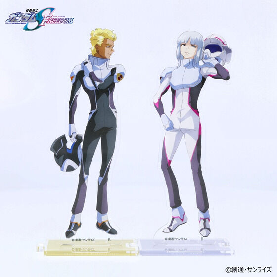 ガンダムSEED FREEDOM つながるアクリルスタンド　8点セット 機動戦士ガンダムSEED FREEDOM つながるアクリルスタンド
