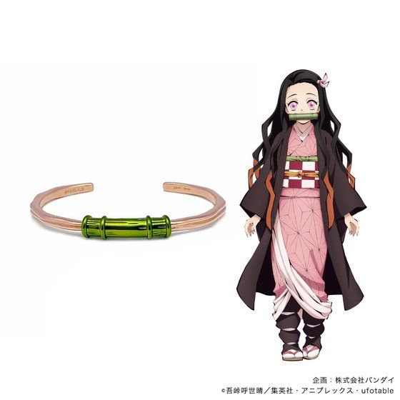 鬼滅の刃　ねずこブレスレットとカード 鬼滅の刃 ブレスレット 竈門 禰豆子: キャラグッズ｜ムービック