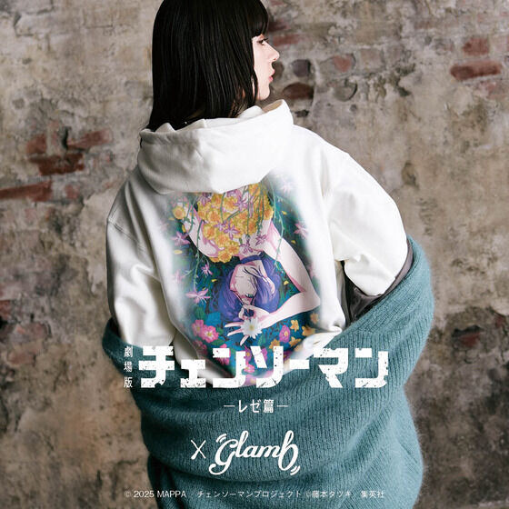 劇場版チェンソーマン　レゼ編　描き下ろしTシャツ　Lサイズ　レゼ　梅田ロフト 劇場版チェンソーマン レゼ篇 Tシャツ: アパレル