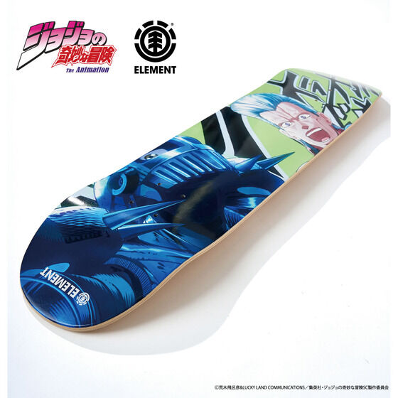 ジョジョの奇妙な冒険　デッキ 先行受注中】 ELEMENT スケートボード 《8 inch》 JOJO x