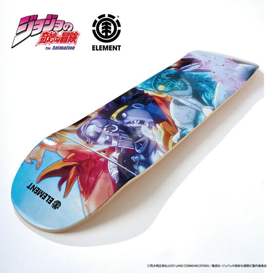 ジョジョの奇妙な冒険　デッキ 先行受注中】 ELEMENT スケートボード 《8 inch》 JOJO x