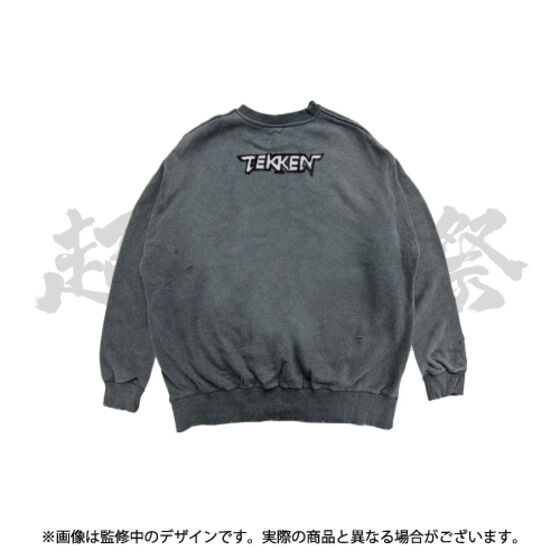 TEKKEN×SHINICHIRO INUI クルースウェット スミクロ