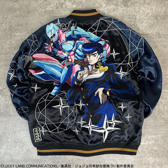 3L　ジョジョ　ダイヤモンドは砕けない　キラークイーン　刺繍スカジャン、他M 3Lジョジョダイヤモンドは砕けないキラークイーン刺繍スカジャン