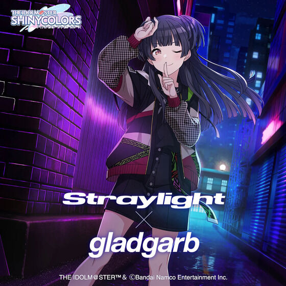 �A�C�h���}�X�^�[ �V���C�j�[�J���[�Y�~gladgarb Fuyuko Mayuzumi Blouson