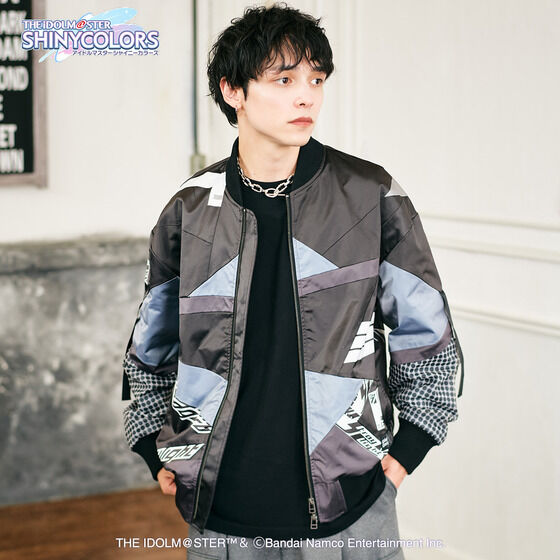 �A�C�h���}�X�^�[ �V���C�j�[�J���[�Y�~gladgarb Fuyuko Mayuzumi Blouson