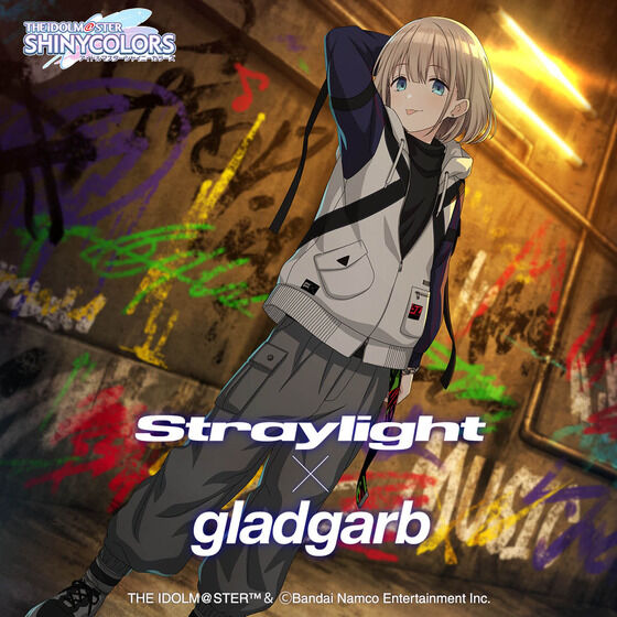 �A�C�h���}�X�^�[ �V���C�j�[�J���[�Y�~gladgarb Asahi Serizawa Hoodie