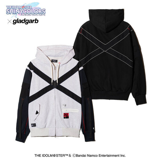 �A�C�h���}�X�^�[ �V���C�j�[�J���[�Y�~gladgarb Asahi Serizawa Hoodie