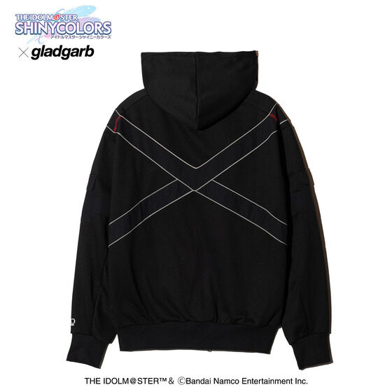 �A�C�h���}�X�^�[ �V���C�j�[�J���[�Y�~gladgarb Asahi Serizawa Hoodie