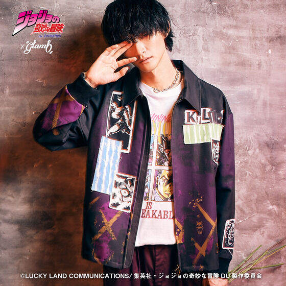 �A�j���w�W���W���̊�Ȗ`�� �_�C�������h�͍ӂ��Ȃ��x�~glamb Killer Queen Jacket II