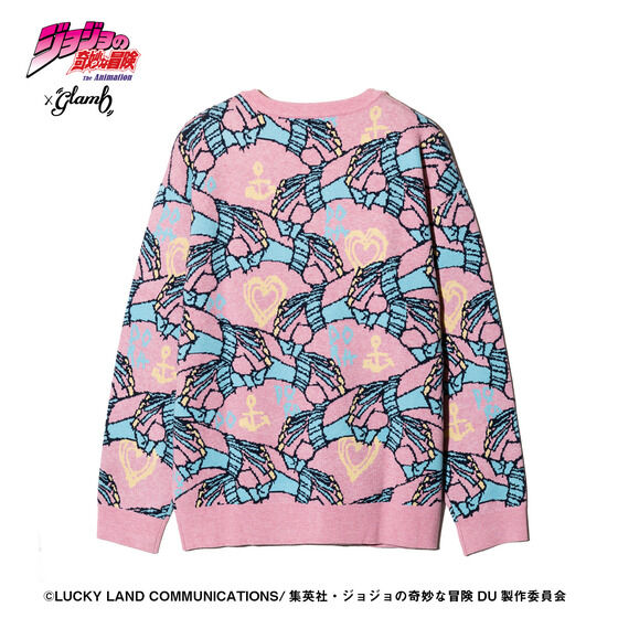 �A�j���w�W���W���̊�Ȗ`�� �_�C�������h�͍ӂ��Ȃ��x�~glamb Crazy Diamond Cardigan