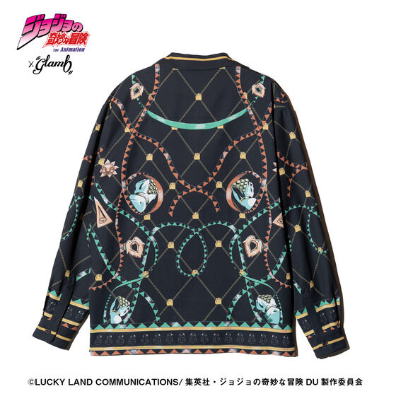 �A�j���w�W���W���̊�Ȗ`�� �_�C�������h�͍ӂ��Ȃ��x�~glamb Jotaro Shirt
