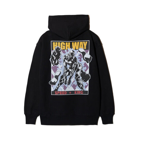 �A�j���w�W���W���̊�Ȗ`�� �_�C�������h�͍ӂ��Ȃ��x�~glamb Highway Star Hoodie