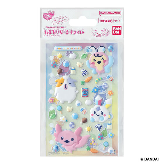 たまもりしーるリフィル　Tamagotchi Paradiseセット3