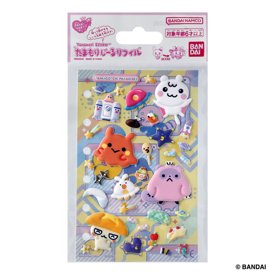 たまもりしーるリフィル　Tamagotchi Paradiseセット2