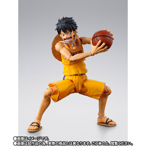 S.H.Figuarts ONE PIECE�~NBA �����L�[�ED�E���t�B -LOS ANGELES LAKERS ver.-