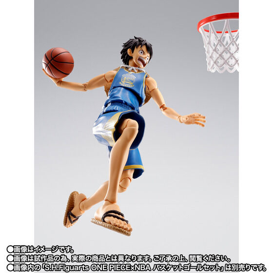 S.H.Figuarts ONE PIECE�~NBA �����L�[�ED�E���t�B -GOLDEN STATE WARRIORS ver.-