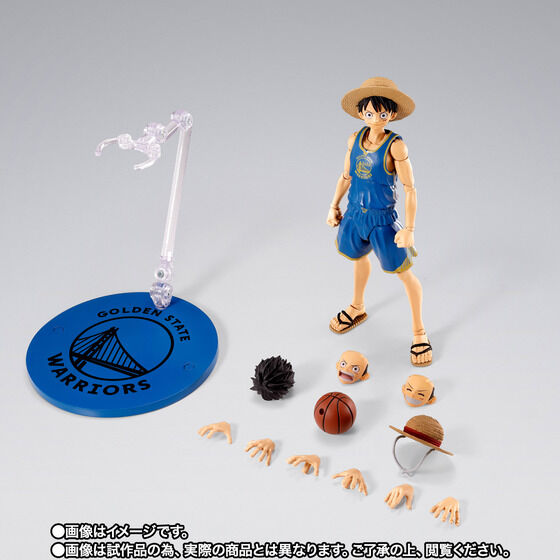 S.H.Figuarts ONE PIECE�~NBA �����L�[�ED�E���t�B -GOLDEN STATE WARRIORS ver.-