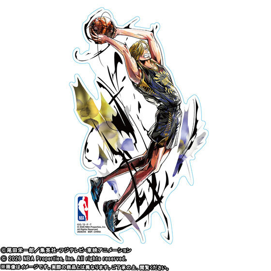 �y���I�̔��zONE PIECE �~ NBA STICKER�i�����j