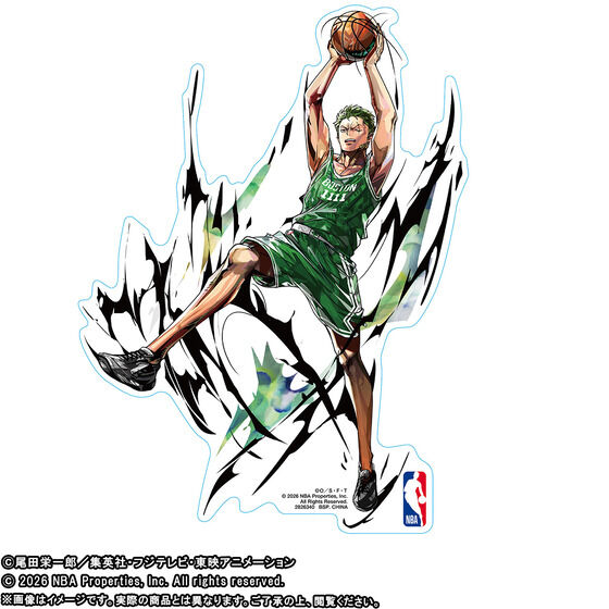 �y���I�̔��zONE PIECE �~ NBA STICKER�i�����j