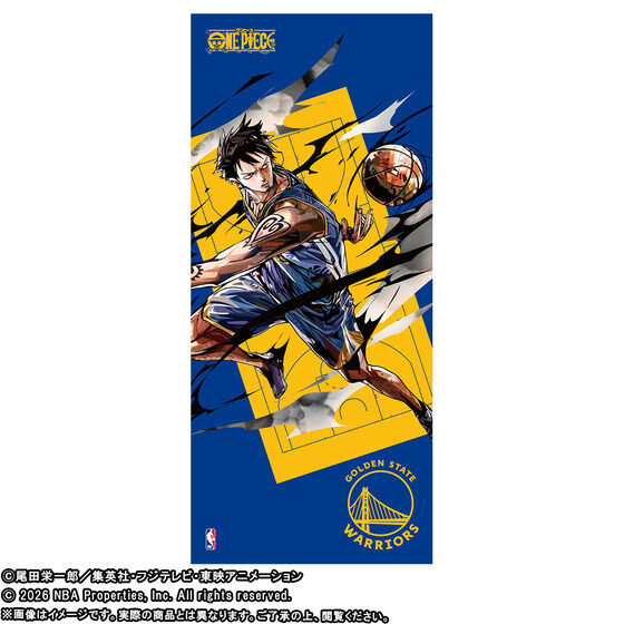 �y���I�̔��zONE PIECE �~ NBA SPORTS TOWEL�i�����j
