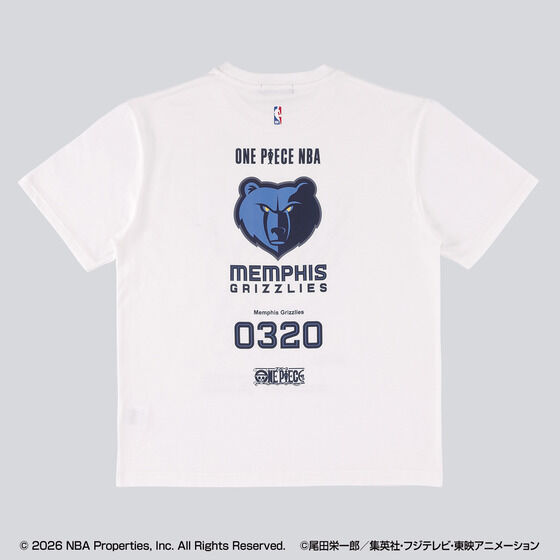 �y���I�̔��zONE PIECE �~ NBA T-Shirts (�S7�� �e2�F)�@(�����j