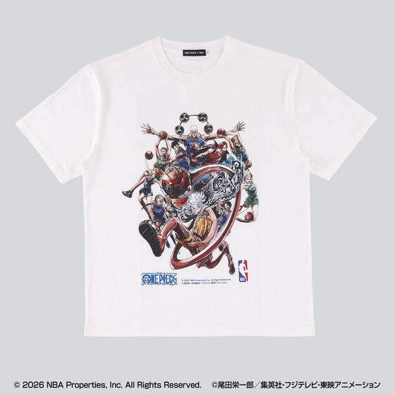 �y���I�̔��zONE PIECE �~ NBA T-Shirts (�S7�� �e2�F)�@(�����j
