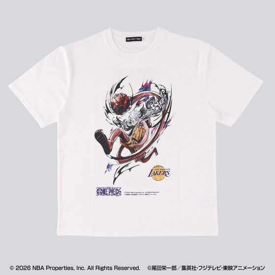 �y���I�̔��zONE PIECE �~ NBA T-Shirts (�S7�� �e2�F)�@(�����j