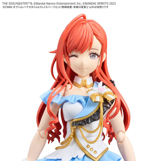 30MS オプションヘアスタイル&フェイスパーツセット(西城樹里/有栖川夏葉)