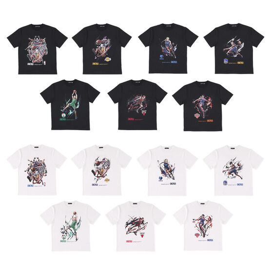 ONE PIECE �~ NBA T-Shirts (�S7�� �e2�F)
