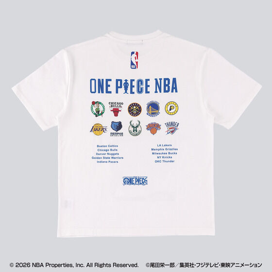 ONE PIECE �~ NBA T-Shirts (�S7�� �e2�F)