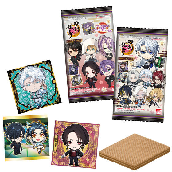 にふぉるめーしょん 『刀剣乱舞ONLINE』 シールウエハース3