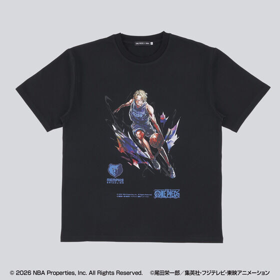 ONE PIECE �~ NBA T-Shirts (�S7�� �e2�F)