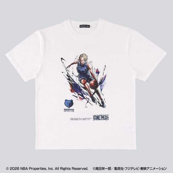 ONE PIECE �~ NBA T-Shirts (�S7�� �e2�F)