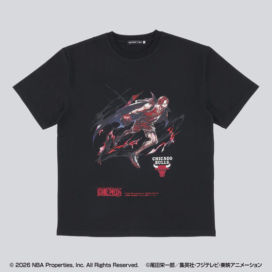 ONE PIECE �~ NBA T-Shirts (�S7�� �e2�F)