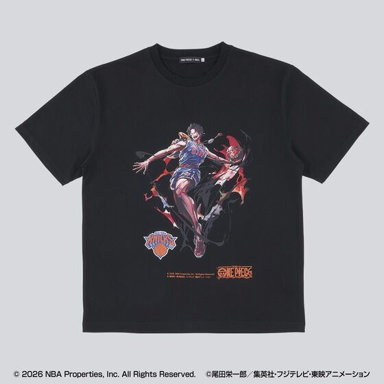 ONE PIECE �~ NBA T-Shirts (�S7�� �e2�F)