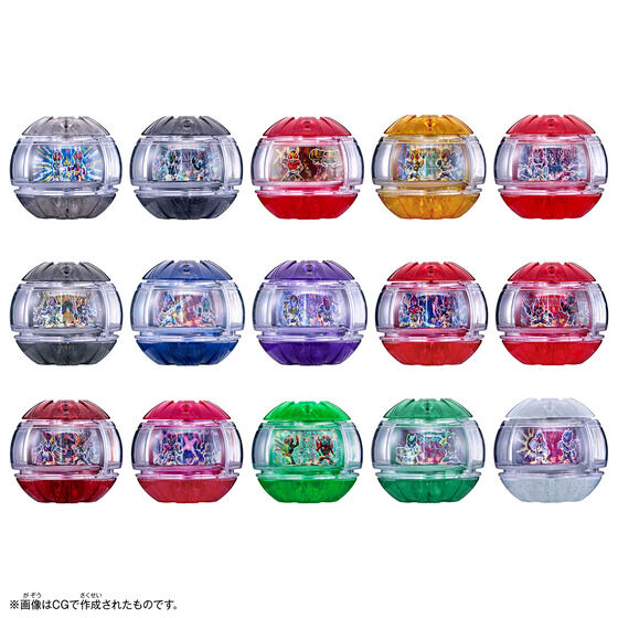 DXレジェンドライダーカプセムランダムボックス タッグライダーキラキラver.01