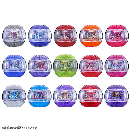 DXレジェンドライダーカプセムランダムボックス タッグライダーキラキラver.02