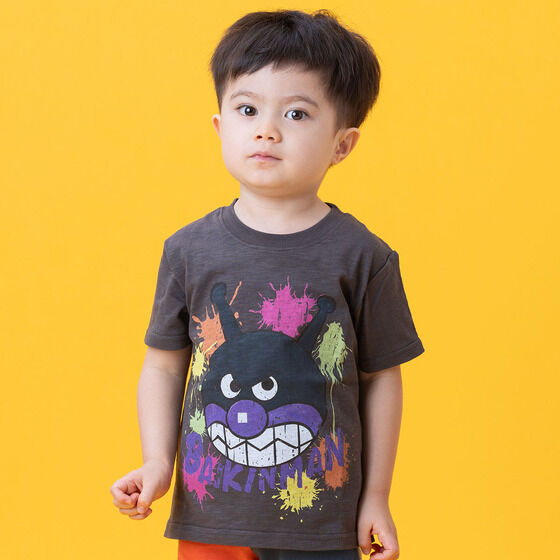 テンシンランマン 織田こゆん 推しTシャツ 初期 ヴィンテージライクばいきんまんお顔Tシャツ | それいけ！アンパンマン
