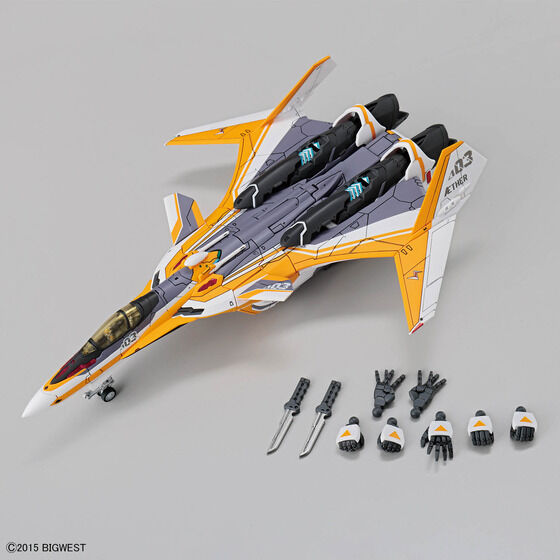 HG 1/100 VF-31E ジークフリード(チャック・マスタング機)